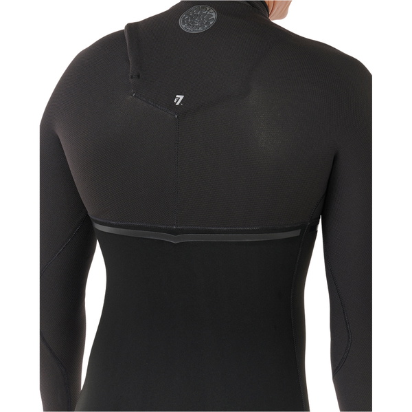 2026 Rip Curl Mens E-Bomb 5/3mm Chest Zip Wetsuit 17QMFS - Black
